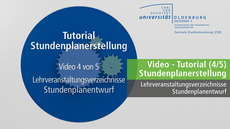 Tutorial Stundenplaner 4