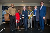 Employees of the Office of Research Development at NMU with Dr Anne Clausen, Prof Karsten Speck and Prof Katharina Al-Shamery 