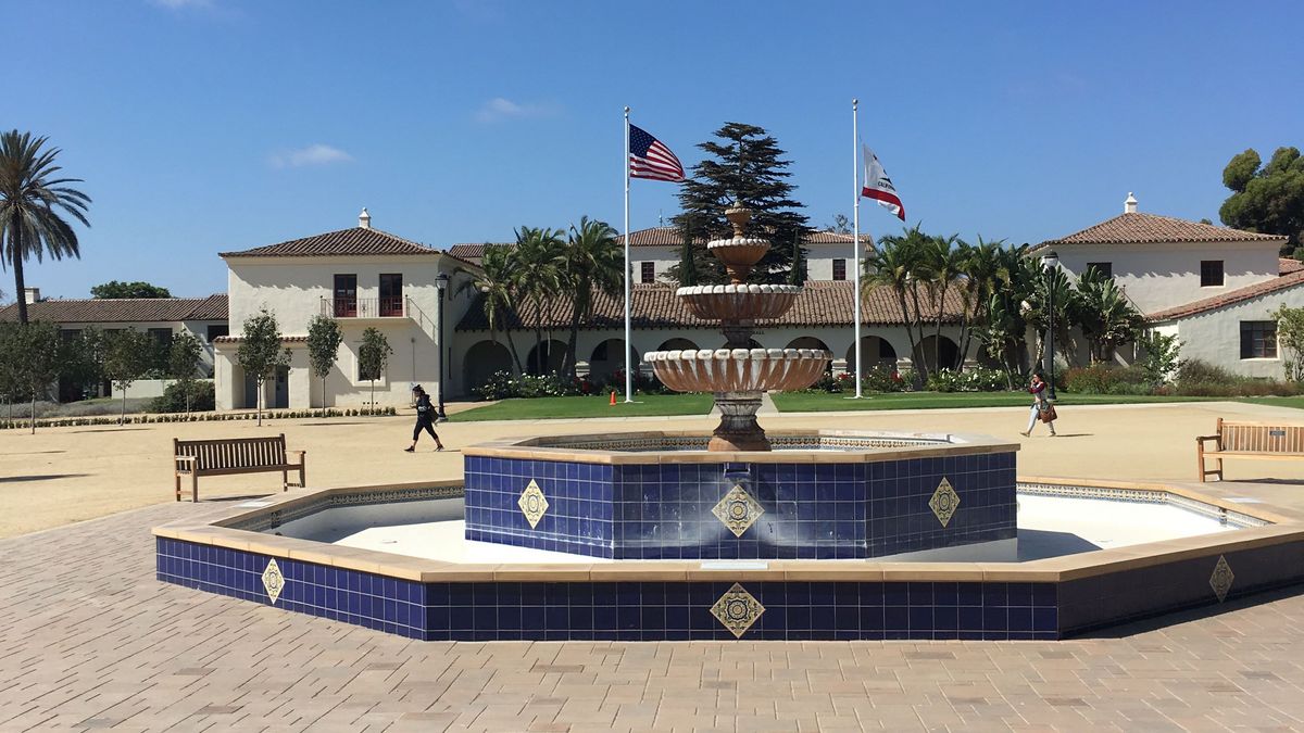 CSUCI Central Mall Fountain