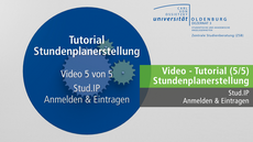 Tutorial Stundenplaner 5