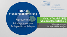 Tutorial Stundenplaner 3