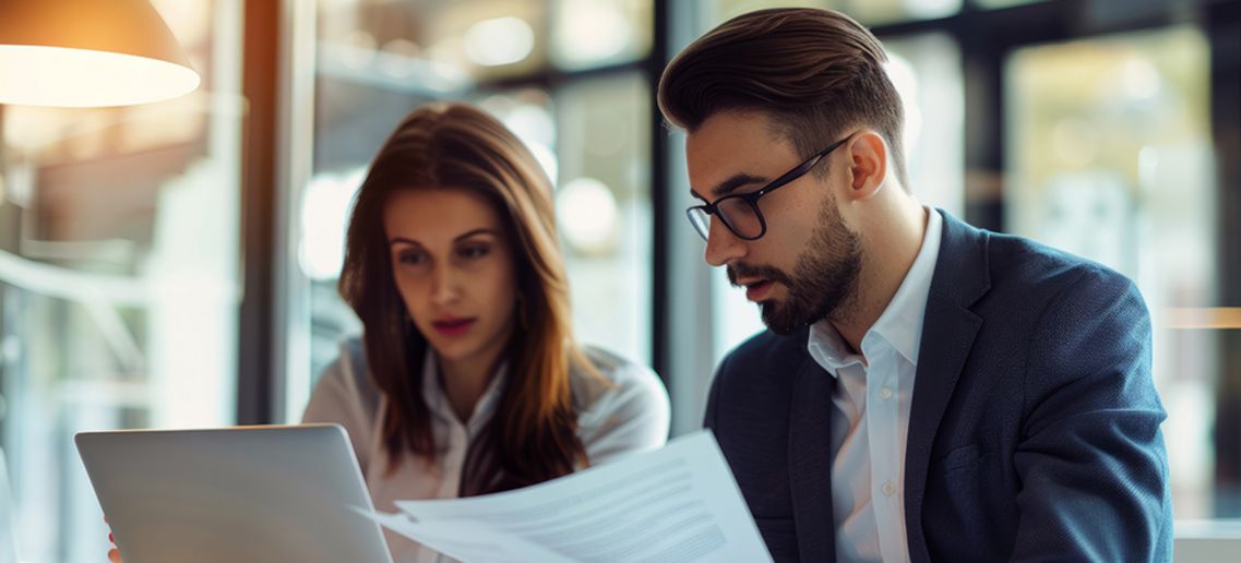 business, laptop, businesswoman, people, computer, businessman, office, woman, meeting, working, team, teamwork, group, couple, businesspeople, work, smiling, sitting, talking, communication, desk, executive, internet, manager, two