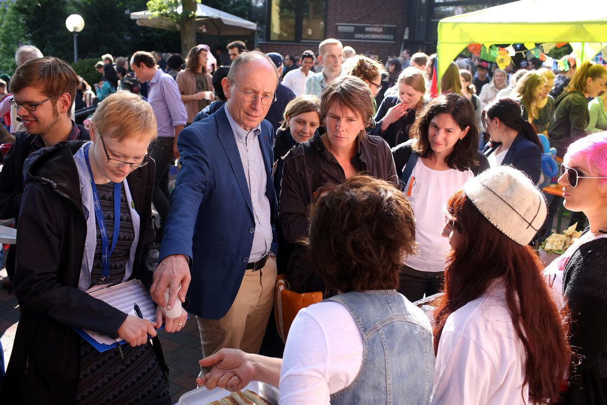 The jury at the Georgia stand, International Summer Festival 2016