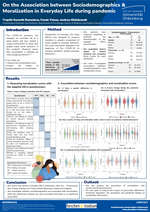 Poster On the Association between Sociodemographics & Moralization in Everyday Life during pandemic