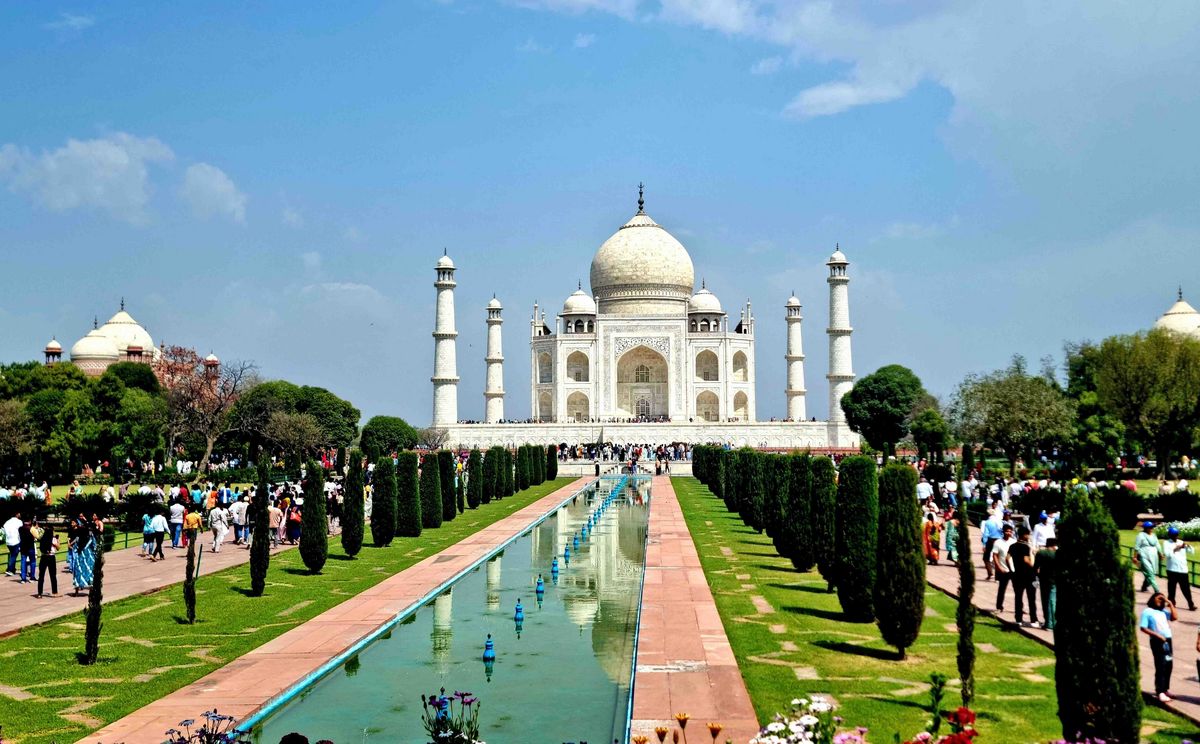 Taj Mahal in Agra, Indien