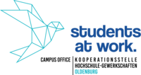 Students at work Logo