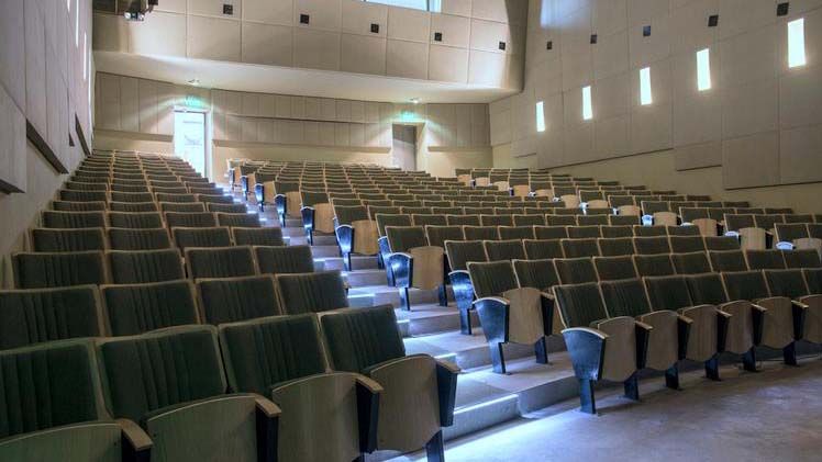 Lecture theatre of the Universidad Nacional de Cuyo
