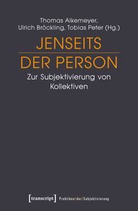 Book cover: Beyond the person. On the subjectivation of collectives