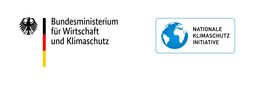 Zeigt das Logo des Bundesministeriums für Wirtschaft und Klimaschutz und der Nationalen Klimaschutzinitiative.