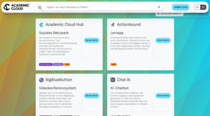 Academic Cloud bildliche Darstellung