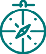 Icon Kompass Seegrün