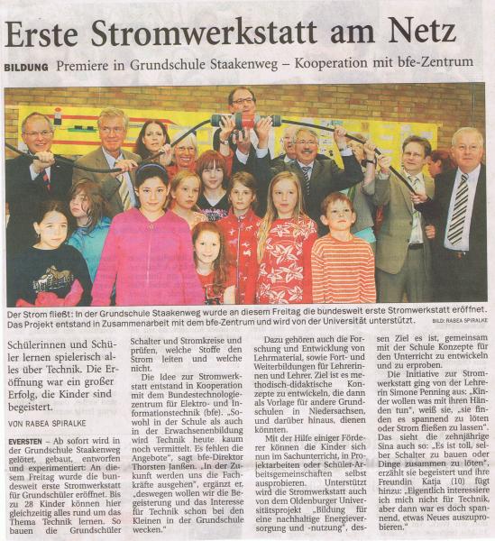 09. Mai 2009 Nordwest Zeitung