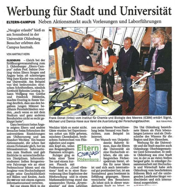 19.April 2010 Nordwest Zeitung