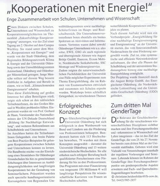 November 2008 UNI INFO