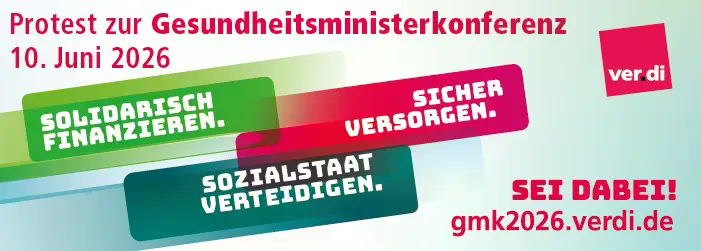 Header graphic for the pritest for the Health Ministers' Conference on 10 June 2026 by verdi