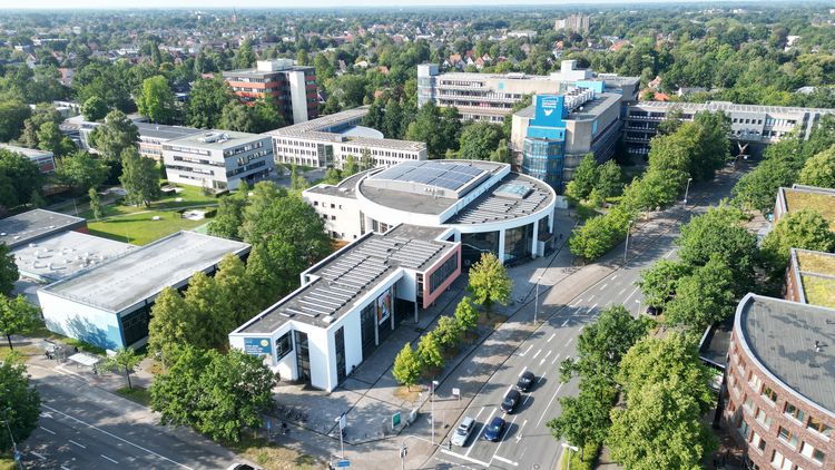 Aerial view of Campus Haarentor